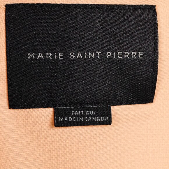 Marie Saint Pierre White Scuba Neoprene Blazer Jacket - Picture 4 of 7
